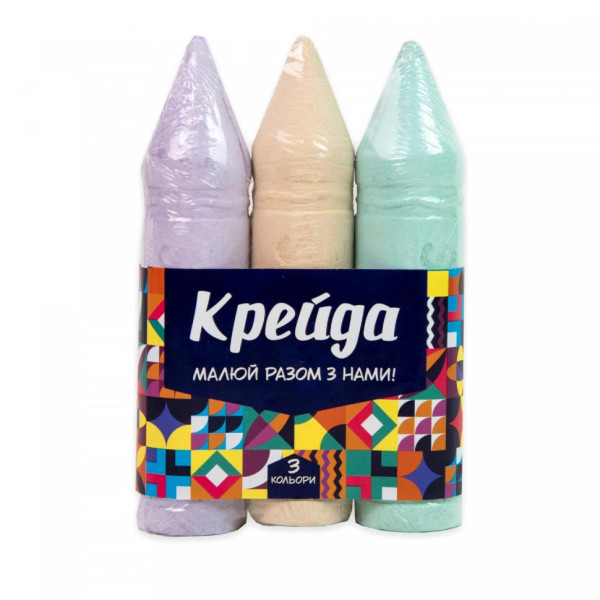 Мелки "Карандаш" 50123, 3 штуки(50123)