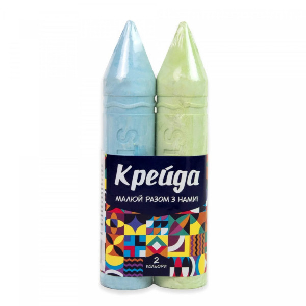 Крейда "Олівець великий" 50125, 2 штуки  (50125)