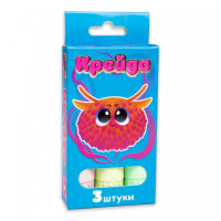 Дитячий набір крейди Куля Strateg 50122, 3 шт (50122ST)