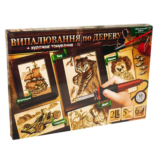 Набір для творчості "Випалювання по дереву" WD-01-01U  WD-01-01U (WD-01-01U)
