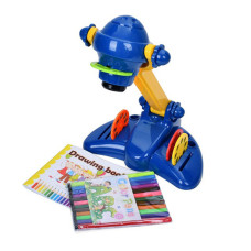 Дитячий проектор YM2227-A(Blue) 34 см, музика, світло, слайди 4 диски, 32 картинки (YM2227-A(Blue))