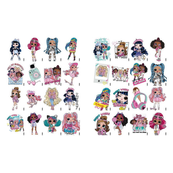 Розмальовка зі стікерами "Tweens Cherry" LCB29, 16 сторінок (LCB29)