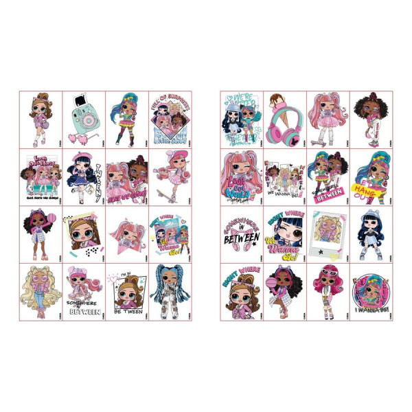 Розмальовка зі стікерами "Skate Dance 3 Tweens" LCB28, 16 сторінок (LCB28)