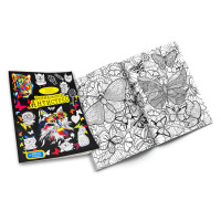 Креативное творчество "Раскраски Антистресс" RA-01-02U с фломастерами(RA-01-02U)