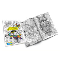 Креативное творчество "Раскраски Антистресс" RA-01-01U с фломастерами(RA-01-01U)