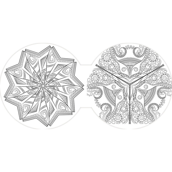 Розмальовка дитяча Мавка "Кольорове коло Вода" 1842001 Синя (1842001)