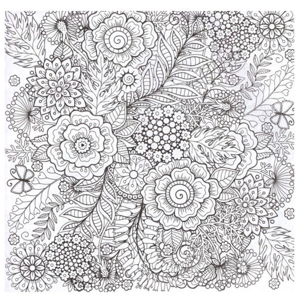Розмальовка-антистрес "Florista" RI16051805, 24 сторінки  (RI16051805)