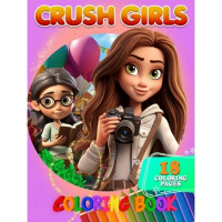 Раскраска для детей Crush Girls А05122408 формат А4(А05122408)