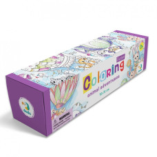 Розмальовка "Пригоди тварин" DoDo 300290 розмір 70х16 см (300290)