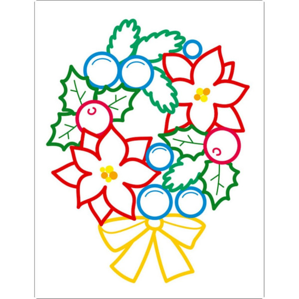 Детская книжка-раскраска "Сладкие праздники" 18713 с цветным контуром(18713)