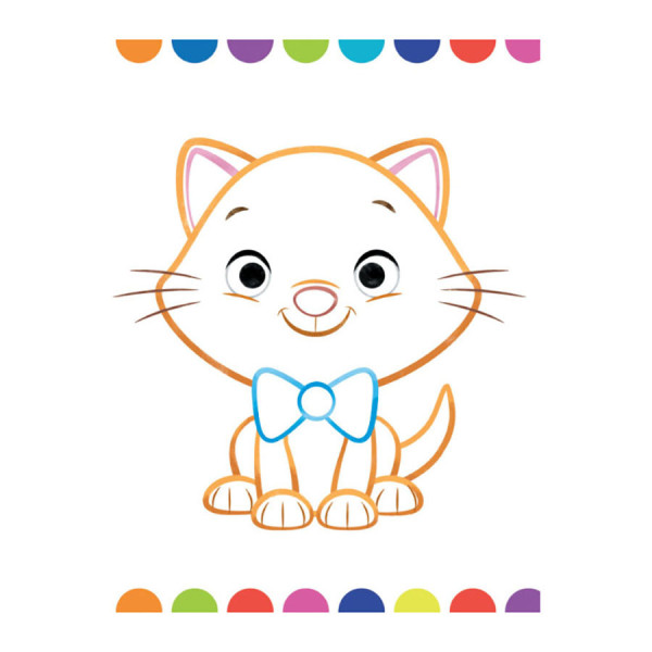 Disney Маля. Моя перша кольоровка "Олаф" Ранок 1427008 з наклейками (1427008)