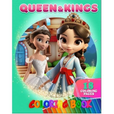 Розмальовка для дітей Queen&Kings А05122402 формат А4 (А05122402)