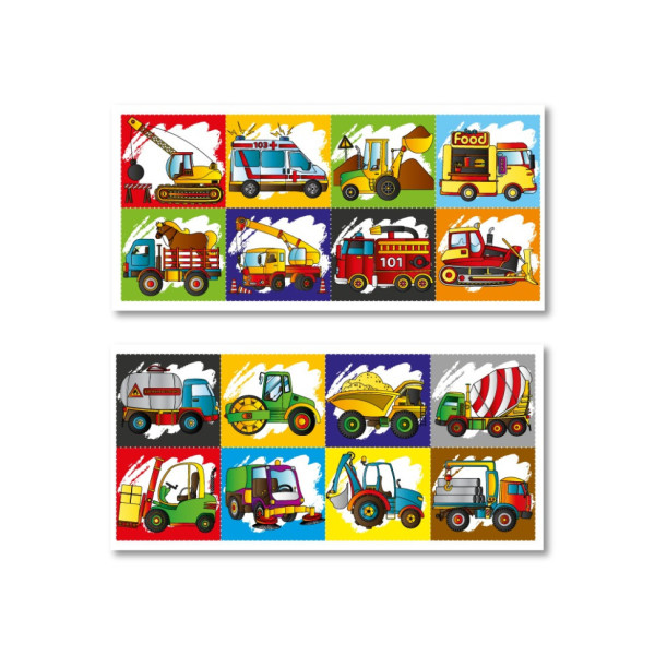 Дитяча розмальовка "Техніка" РМ-68-06, 16 наліпок  (РМ-68-06)