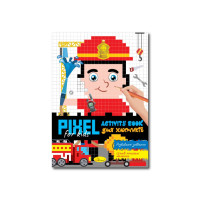 Дитяча розмальовка "PIXEL Activity Book для хлопчиків" РМ-84-02 (РМ-84-02)
