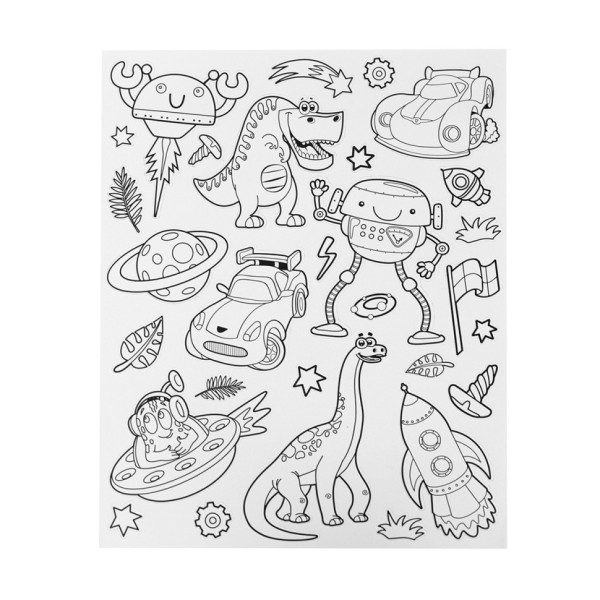 Ароматний набір для творчості Захоплюючі пригоди Scentos 20211 серії "Clean Colouring" (20211)