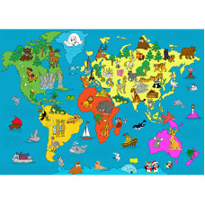 Величезна розмальовка "Я пізнаю світ" 130003, 58х81 см (130003)