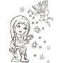 Дитяча книга розмальовок: Для дівчаток 670014 укр. мовою