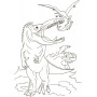 Детская книга раскрасок : Динозавры 670016 на укр. языке