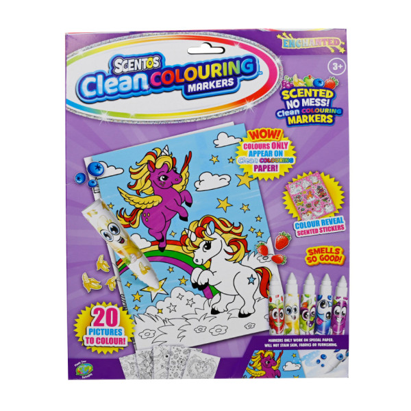 Ароматный набор для творчества Волшебный мир Scentos 20210 серии "Clean Colouring"(20210)