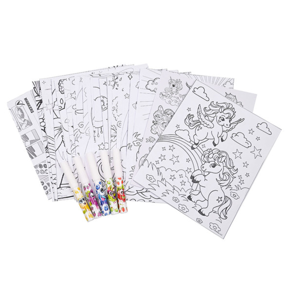 Ароматный набор для творчества Волшебный мир Scentos 20210 серии "Clean Colouring"(20210)