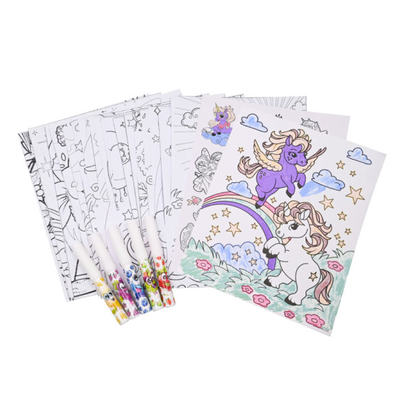 Ароматный набор для творчества Волшебный мир Scentos 20210 серии "Clean Colouring"(20210)