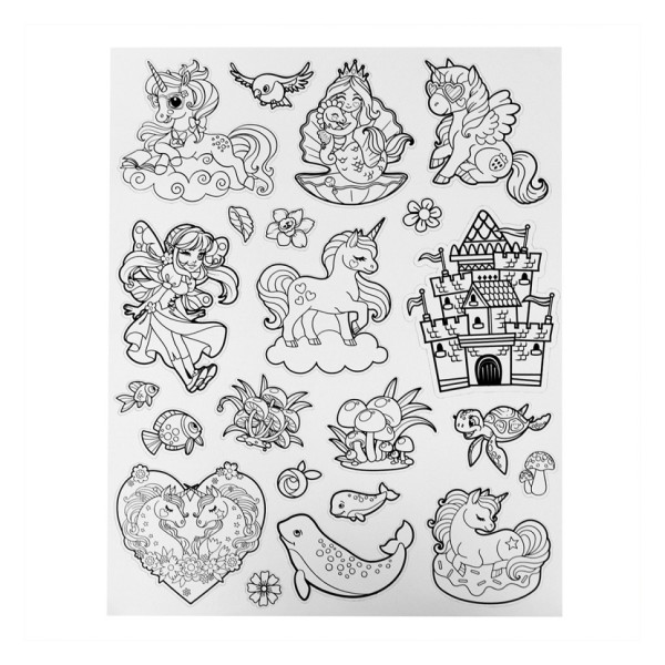 Ароматный набор для творчества Волшебный мир Scentos 20210 серии "Clean Colouring"(20210)