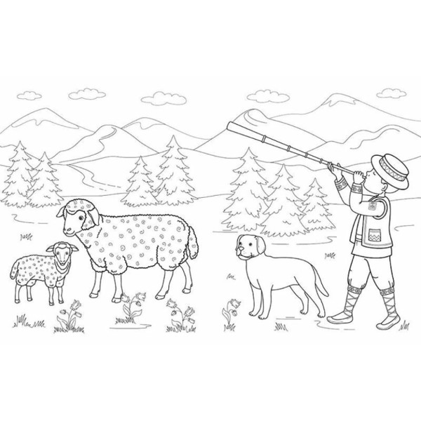 Большая книга раскрасок Украина 1736020, 64 страницы(1736020)