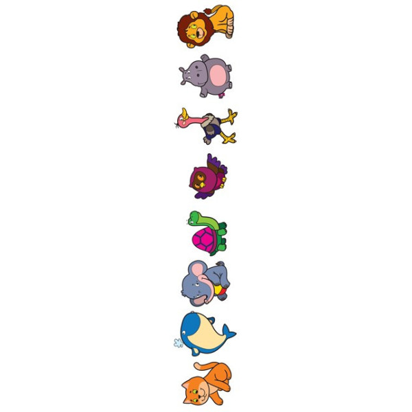 Дитяча книга-розмальовка "Левеня" 403037 з наклейками (403037)