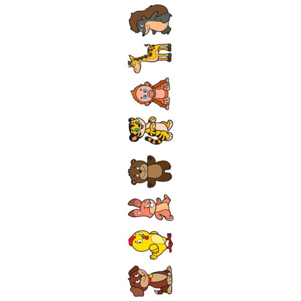 Дитяча книга-розмальовка "Їжачок" 403044 з наклейками (403044)