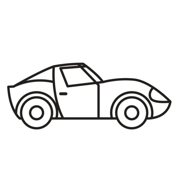 Дитяча розфарбовка для малюків "Авто" 403426, 8 сторінок (403426)