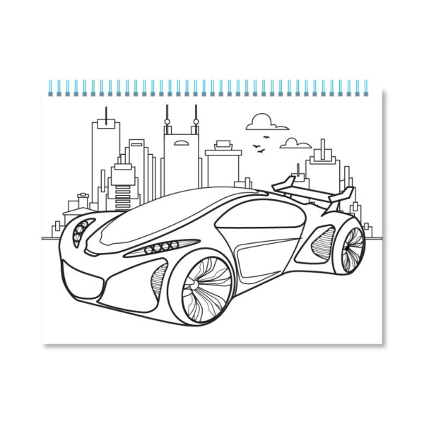 Детская раскраска с карандашами "Coloring fun" НТ-39-02, 24 листа(НТ-39-02)