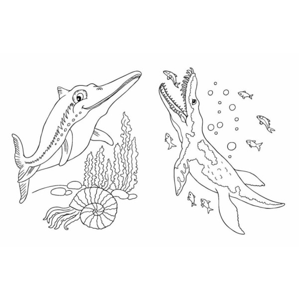 Большая книга раскрасок Динозавры 1736030, 64 страницы(1736030)