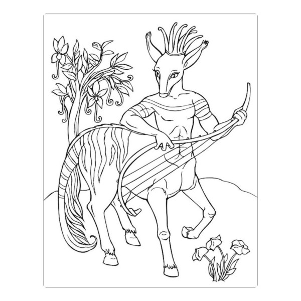 Большая книга раскрасок "Воины и чудовища" 1736005, 64 страницы(1736005)