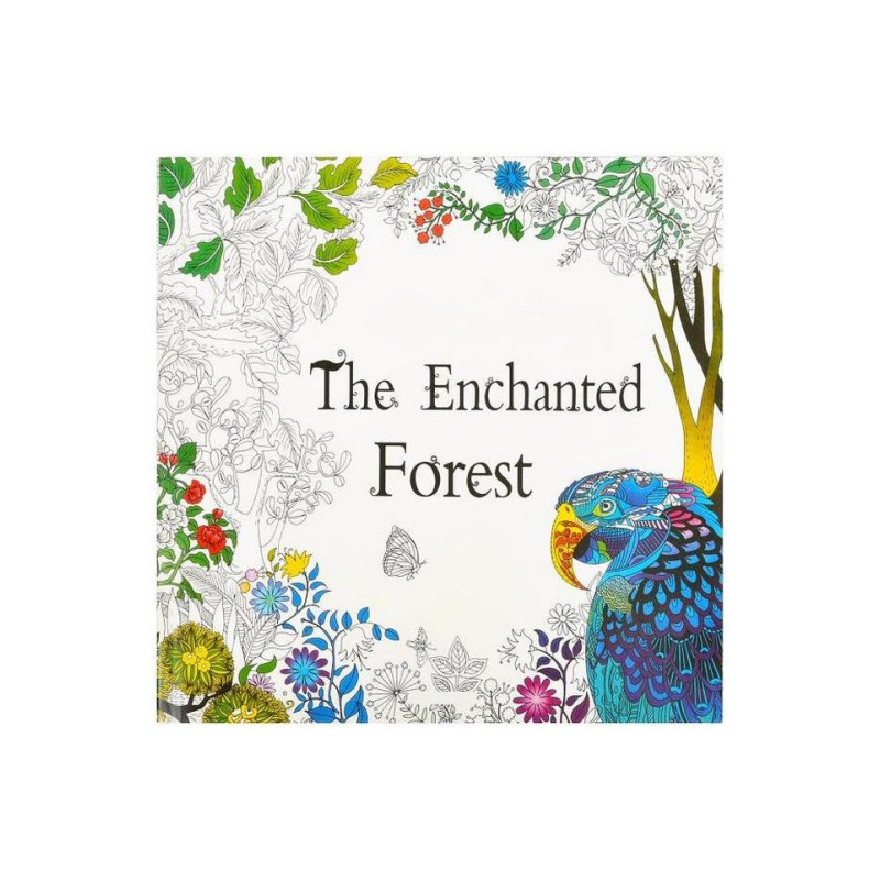 Раскраска антистресс " The Enchanted Forest" COLOR-IT GDM-015, 12 листов