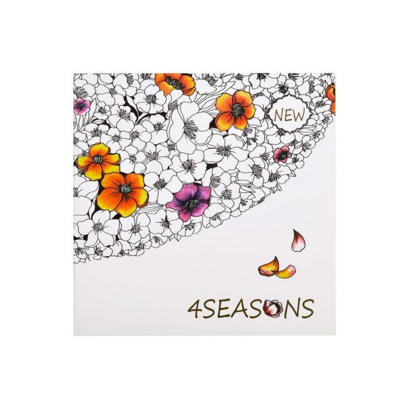 Розмальовка антистрес "4Seasons" COLOR-IT GDM-011, 12 аркушів
