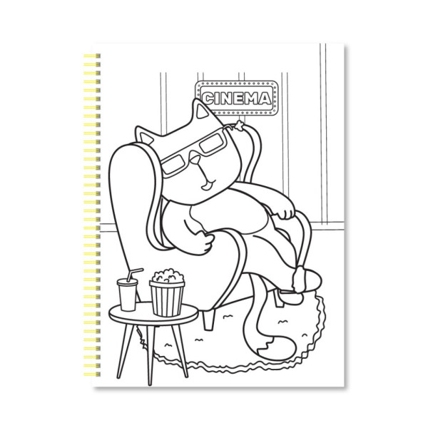 Дитяча розмальовка з олівцями "Coloring fun" НТ-39-03, 24 аркуши (НТ-39-03)