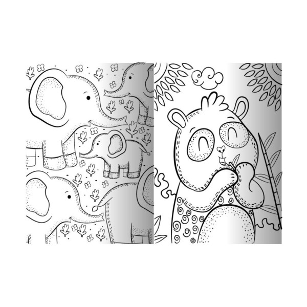 Развивающая раскраска "Джунгли" РМ-73-03, 32 страницы(РМ-73-03)