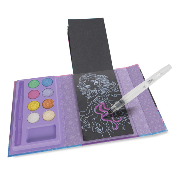 Набор для творчества Раскраска с водой: Возьми в дорогу Nebulous Stars 11423 с кисточкой для воды(11423N)