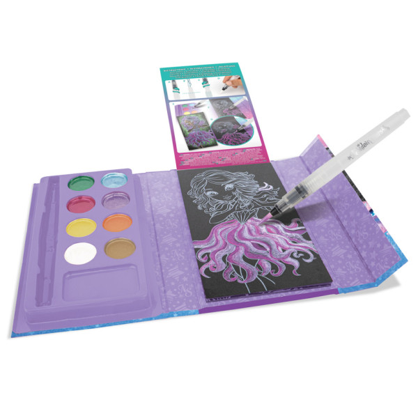 Набор для творчества Раскраска с водой: Возьми в дорогу Nebulous Stars 11423 с кисточкой для воды(11423N)