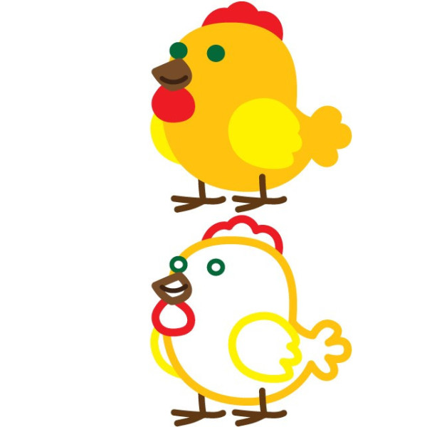 Дитяча книга-розмальовка для малюків "Собака" 400753 з підказкою (400753)