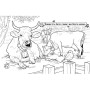 Дитяча розмальовка "Тварини на фермі" 583011, 16 сторінок