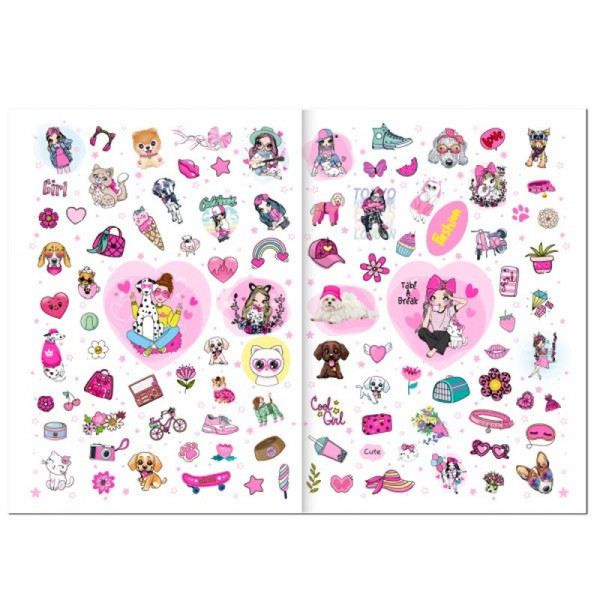 Дитяча розмальовка "Girls Travel" РМ-88-01 серія "Dream & Style" (РМ-88-01)