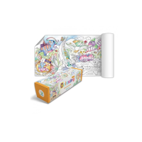 Дитяча розмальовка "Динозаври" DoDo 300328 розмір 70 х 16 см (300328)