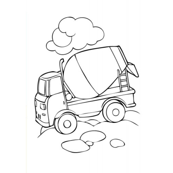 Дитяча розмальовка "Подивися і розфарбуй: Машинки" 628007 (628007)