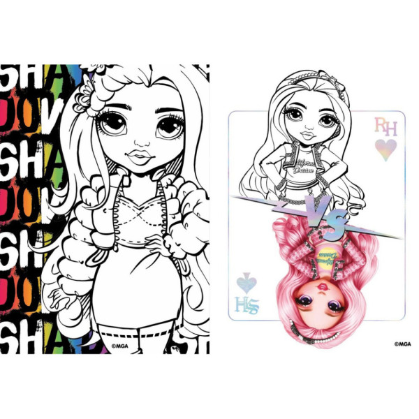 Дитяча книжка-розмальовка "Rainbow" LCB10 зі стікерами (LCB10)