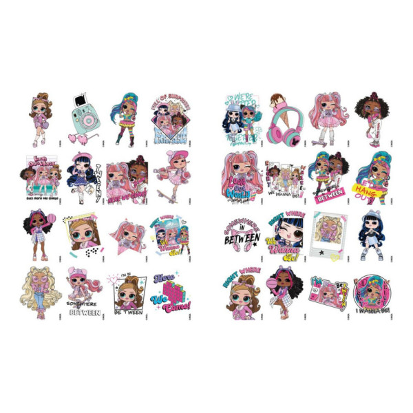 Дитяча книжка-розмальовка "Tweens Ali Dance" LCB9 зі стікерами (LCB9)