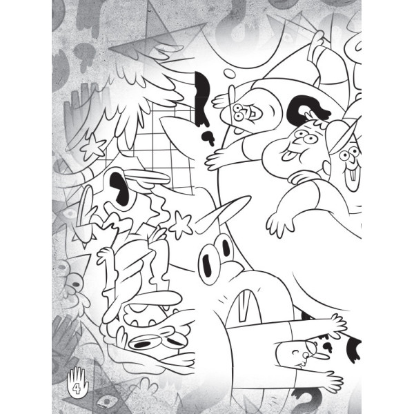 Дитяча розфарбовка з наклейками. Герої: Дісней, Гравіті Фолз, Мейбл і Пухля 1271014 (1271014)