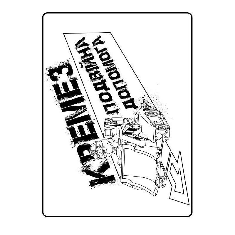 Книжка-раскраска Щенячий патруль "Вместе мы сила!" 228006 на укр. языке