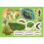 Дитяча розвиваюча книга "Малюй, шукай, клей. " Хороший динозавр" 923003 рос. мовою