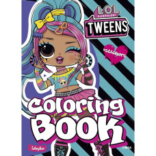 Детская книжка-раскраска "Tweens Emma Emo" LCB8 со стикерами (LCB8)
